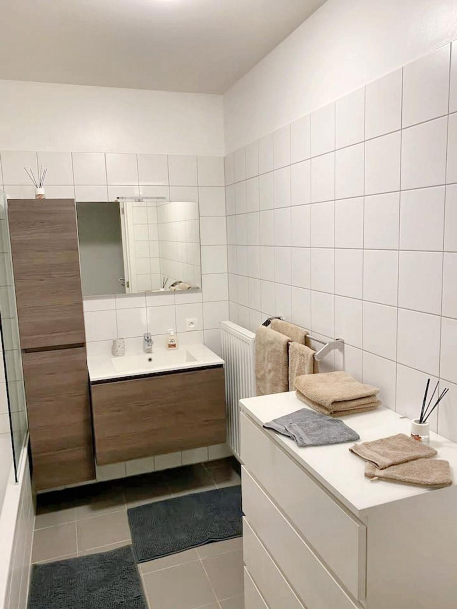 Modern Apartment In Cureghem Anderlecht 134 M² + Terrace 布鲁塞尔 外观 照片