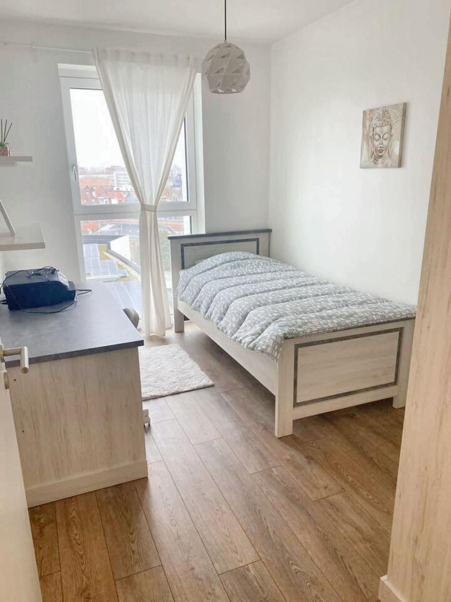 Modern Apartment In Cureghem Anderlecht 134 M² + Terrace 布鲁塞尔 外观 照片